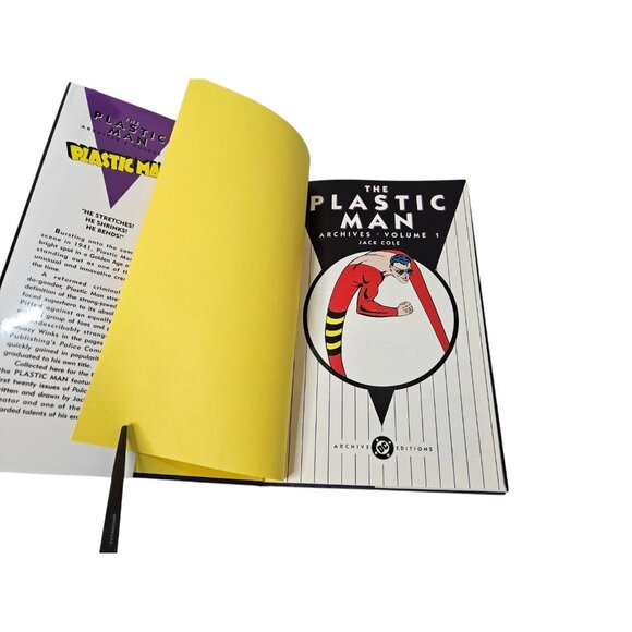 DC Archive Editions THE PLASTIC MAN Archives Vol 1 Jack Cole Hardcover DC Comics - Picture 7 of 16